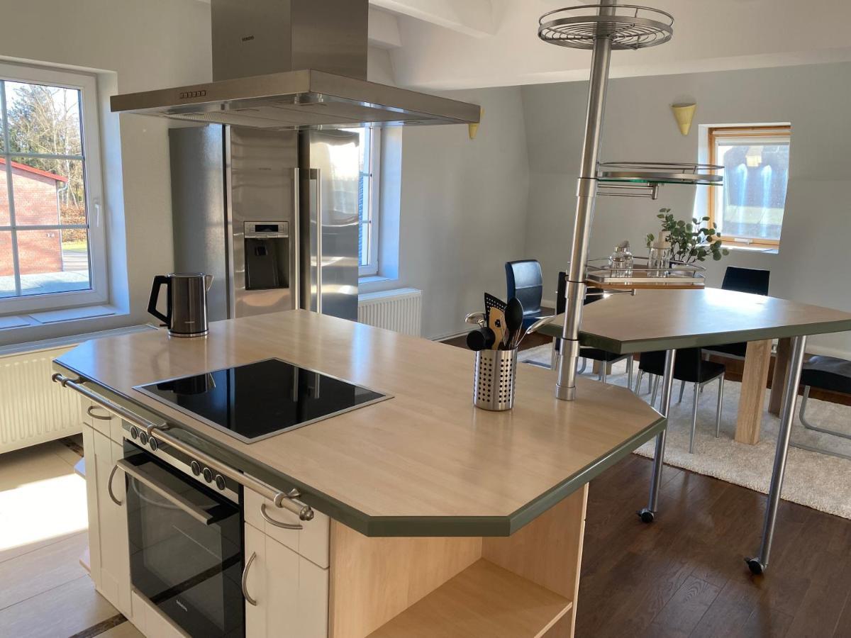 Stilvolle Ferienwohnung In Der Naehe Von Schwerin Dummer Dış mekan fotoğraf